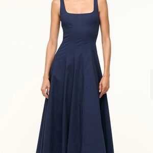 STAUD Black Maxi Dress